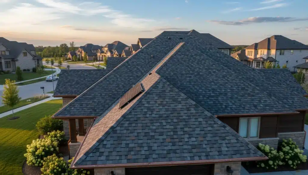 Asphalt roof 101.