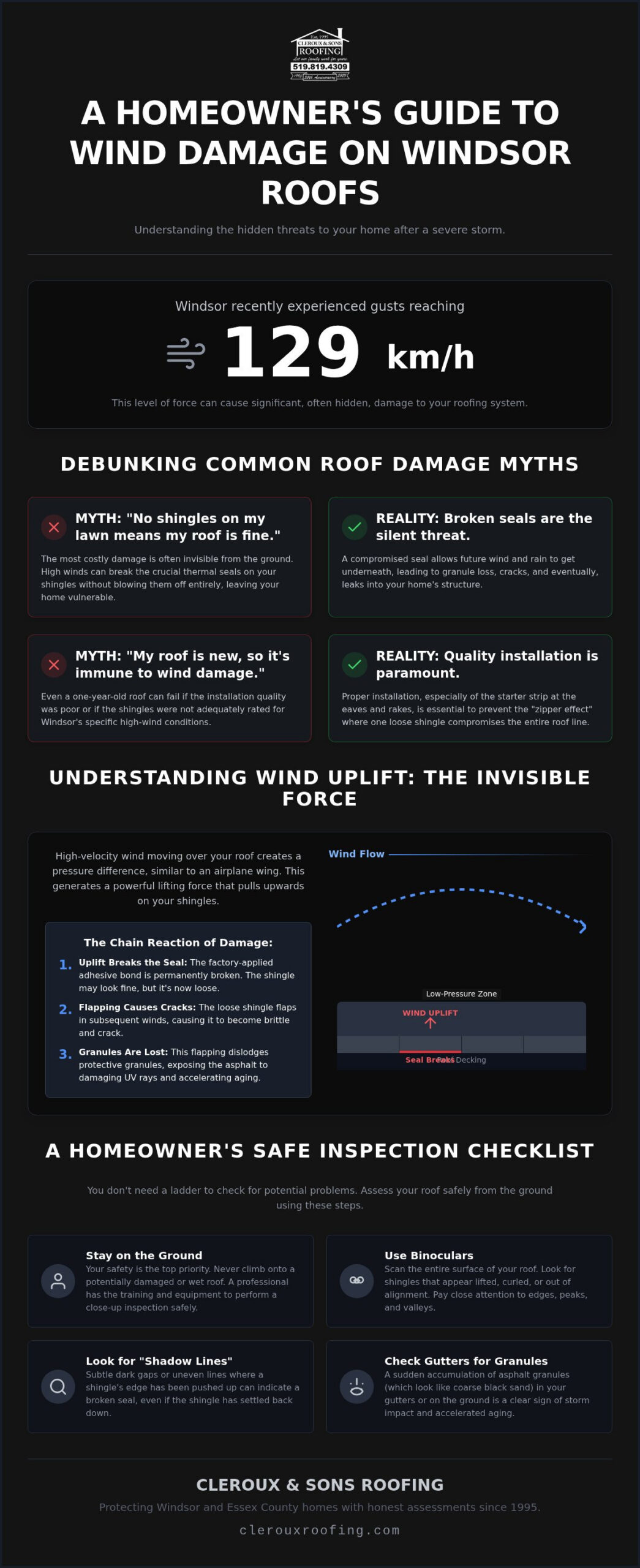 Wind Damage Roof Repair in Windsor: Reassuring Recovery & Myth-Busting
