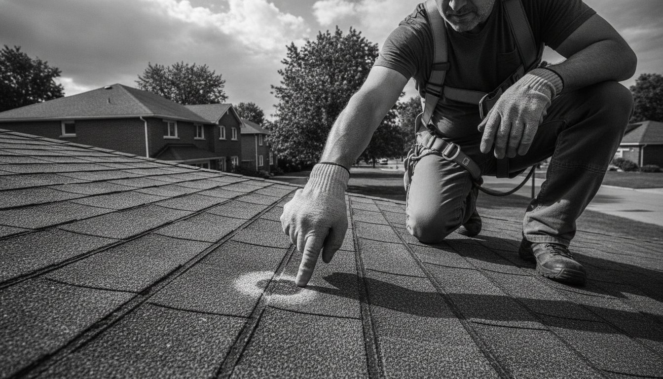 Hail Damage Roof Inspection in Kingsville: Protecting Your Home After the Storm