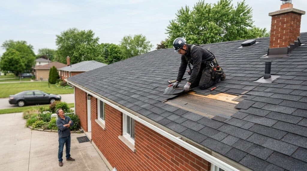Asphalt Shingle Roof Repair in Leamington: A Homeowner’s Guide