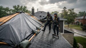 Rain During Roof Replacement: When Can Work Continue